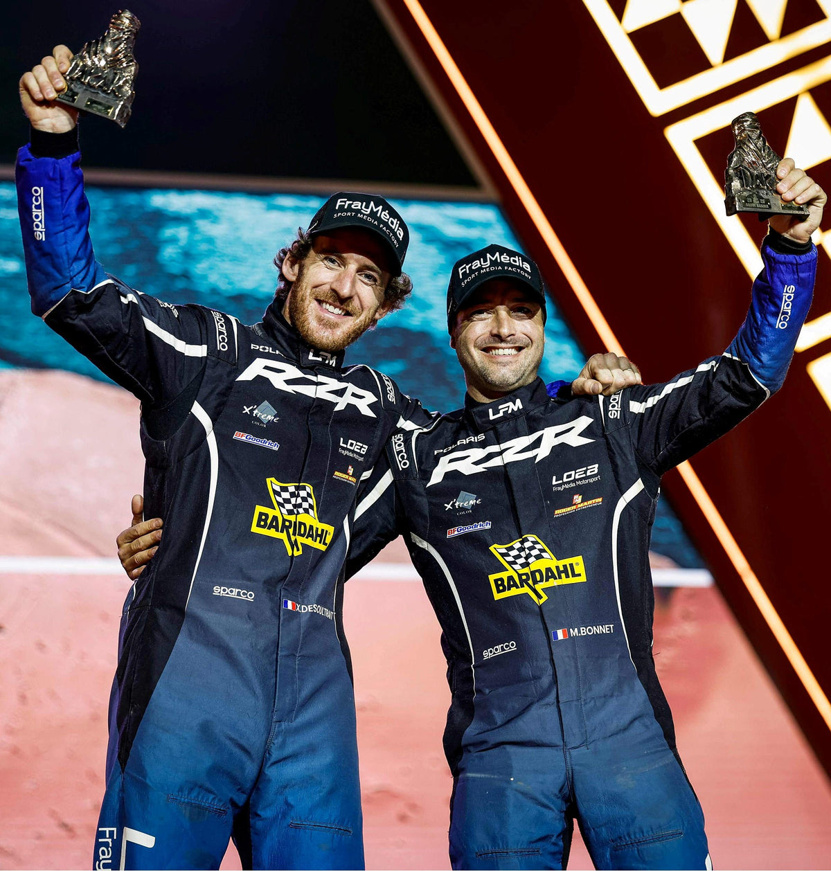 Translation missing: de.Dakar 2026: Voller Erfolg für SP-Fahrer!