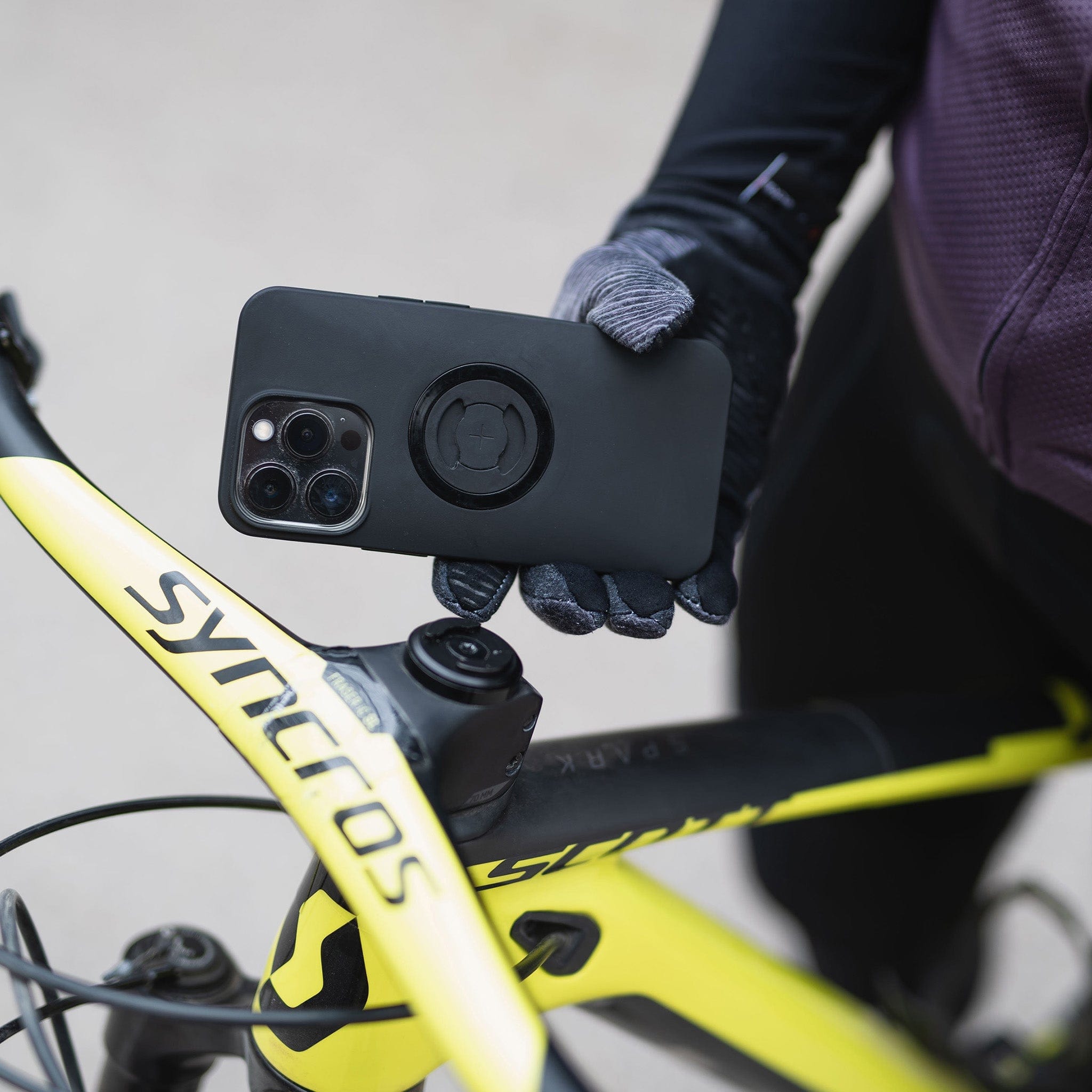 Bike stem phone mount on sale