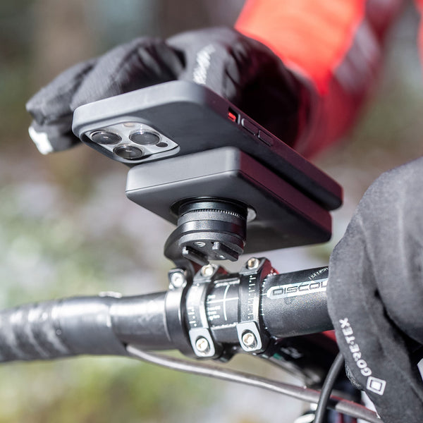 Fahrrad Handyhalterung 2in1 für Smartphone (4-6,5) und Powerbank Bike Tie